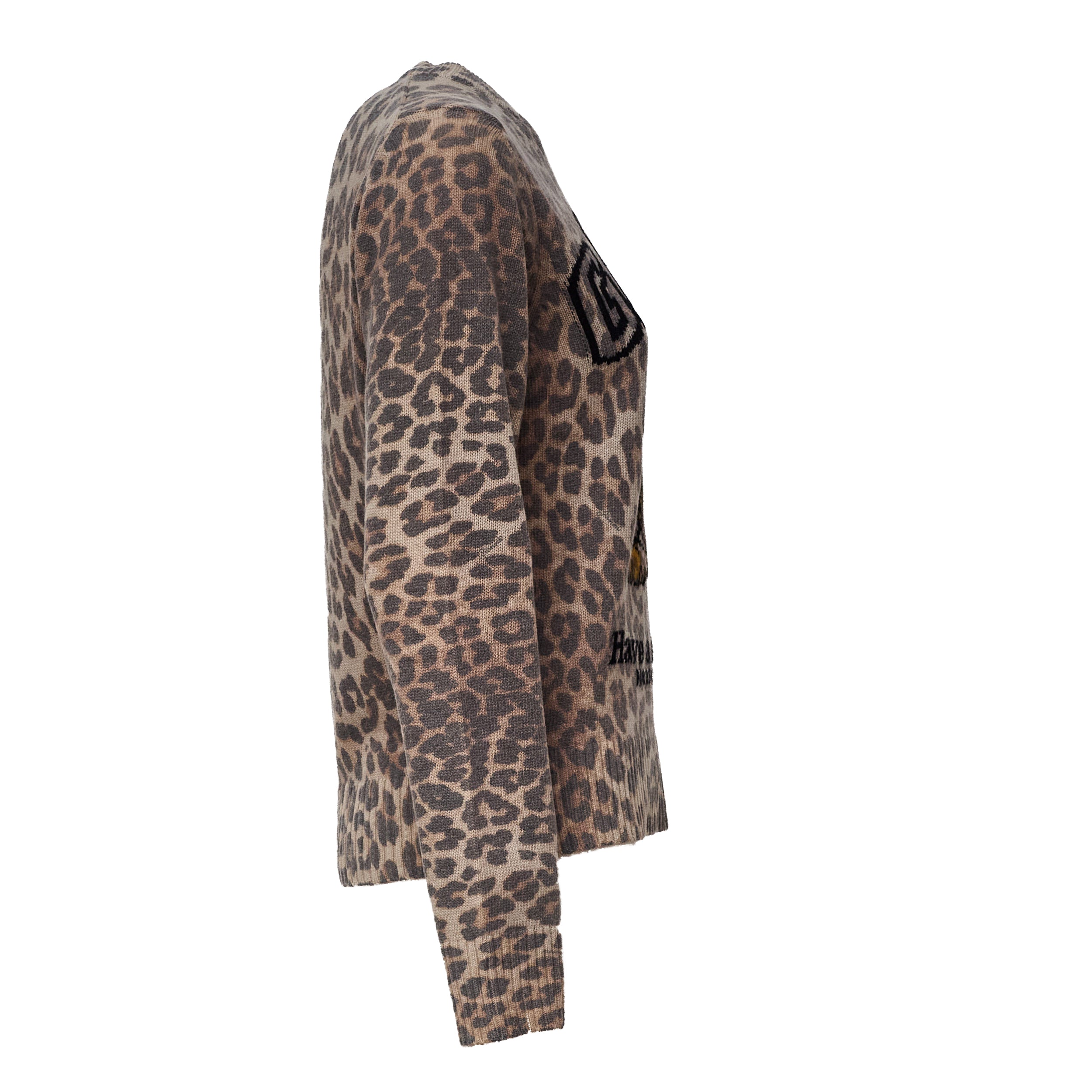 Graphic Wool Sweater Tiger