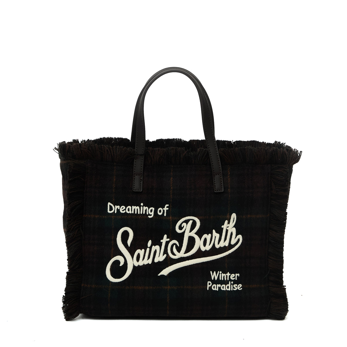 Colette Wool Hand Bag With Strap