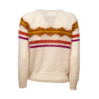 Monette Graphic Brushed Pullover
