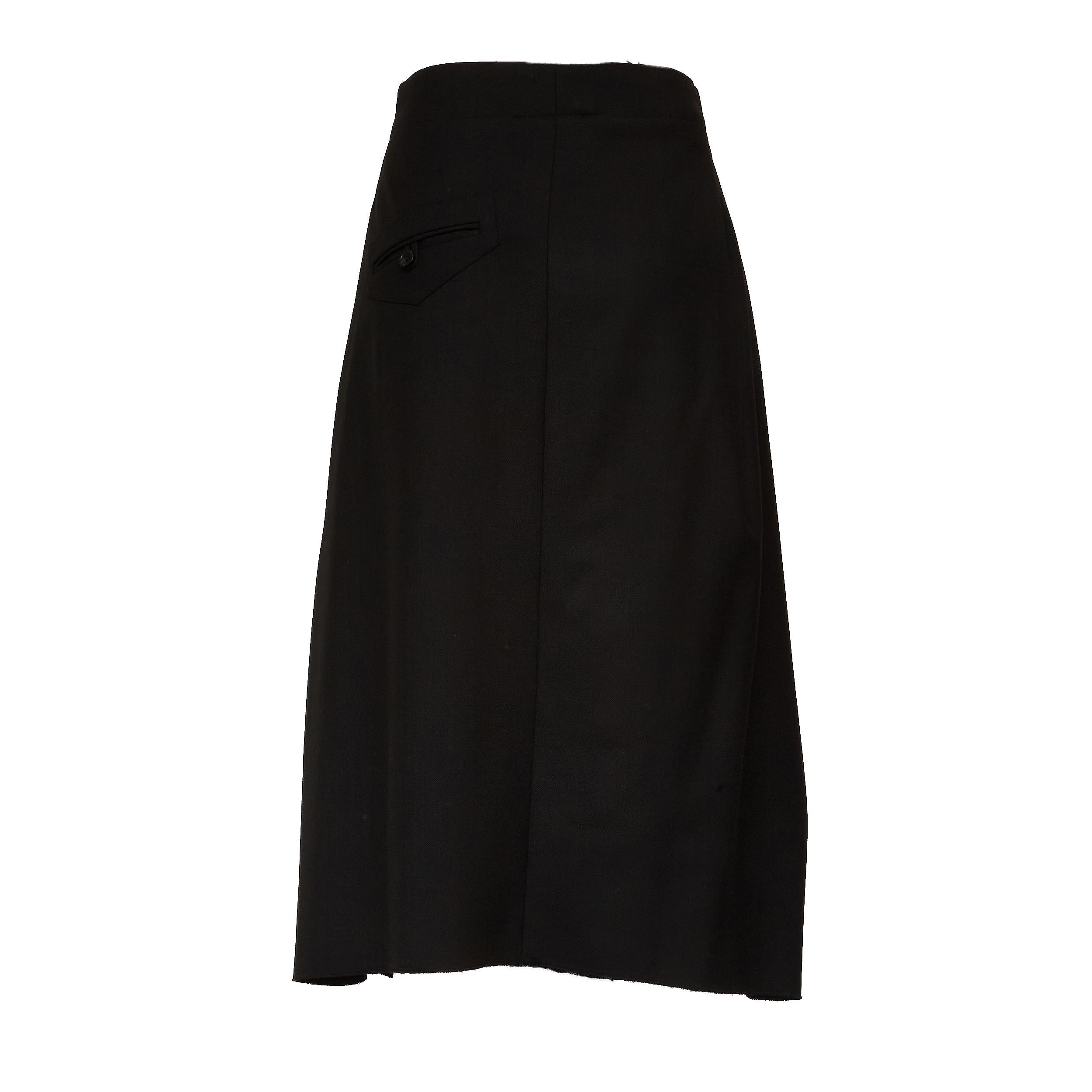 Tailored Midi Skirt
