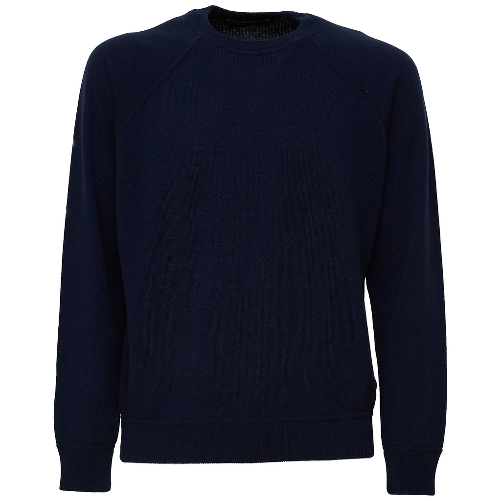 Maglia Girocollo In Lana, Cashmere
