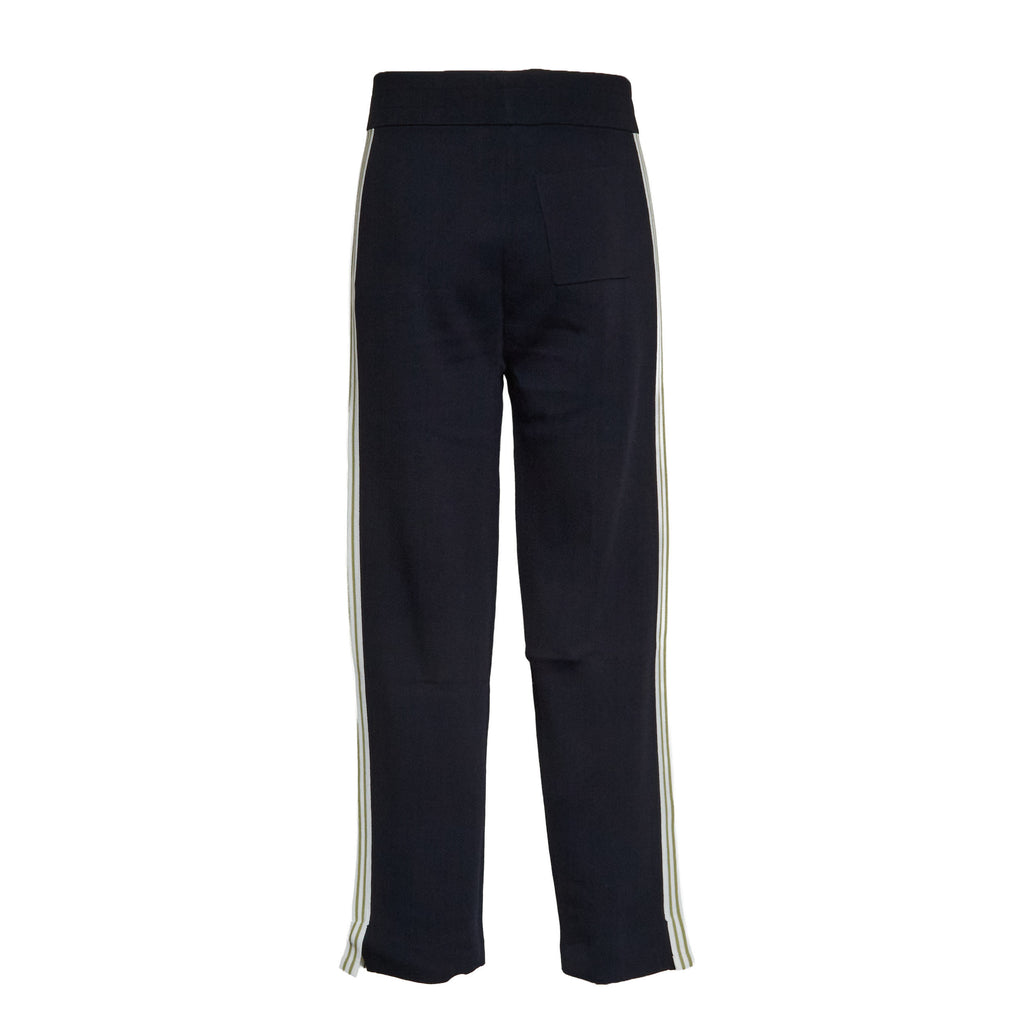 Joggers Lavorati A Maglia Stile Tennis