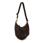 Oskan Moon Grain Leather Shoulder Bag