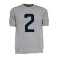 T-Shirt Americana Con Intarsio In Ciniglia