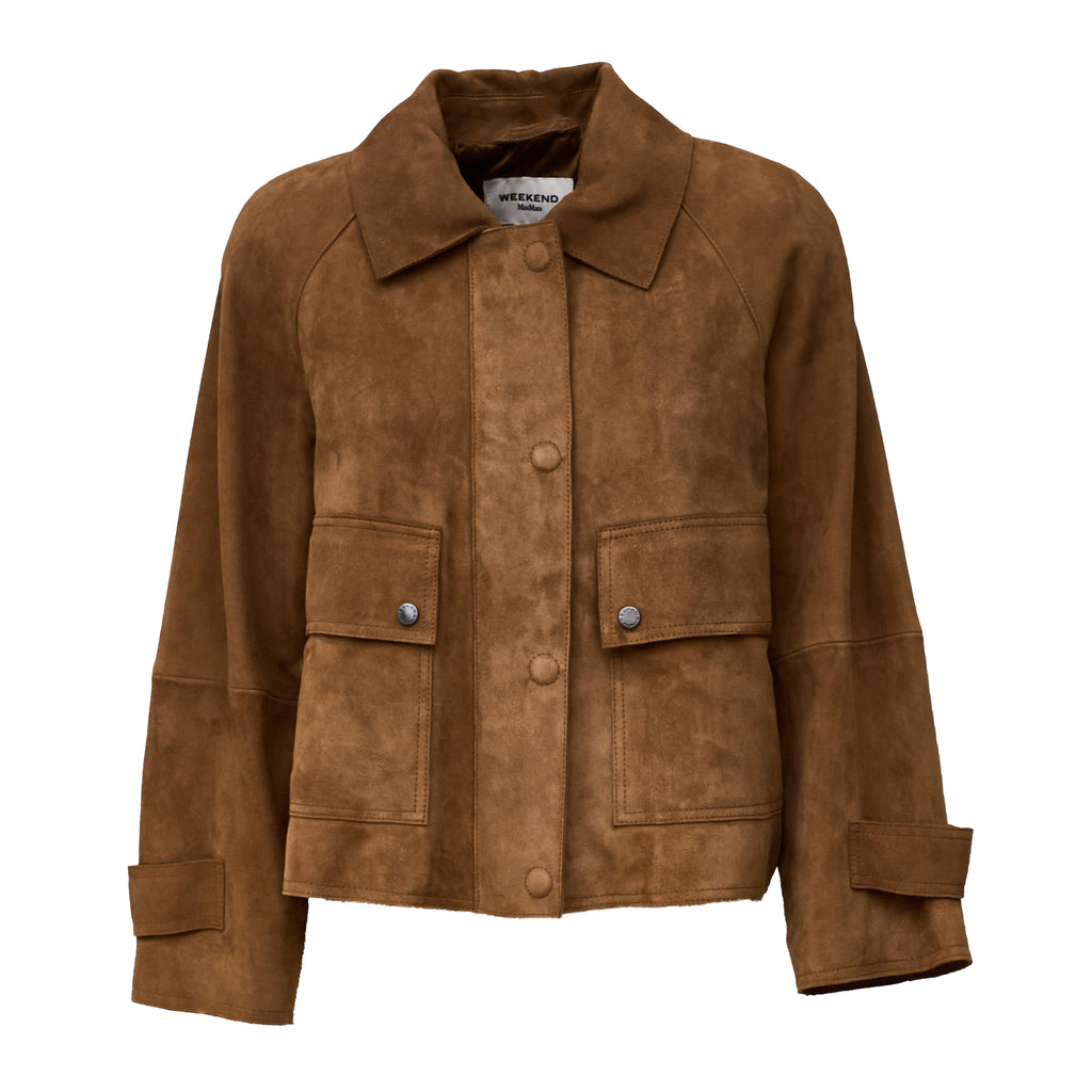 Giacca In Pelle Abito Thick Goat Suede