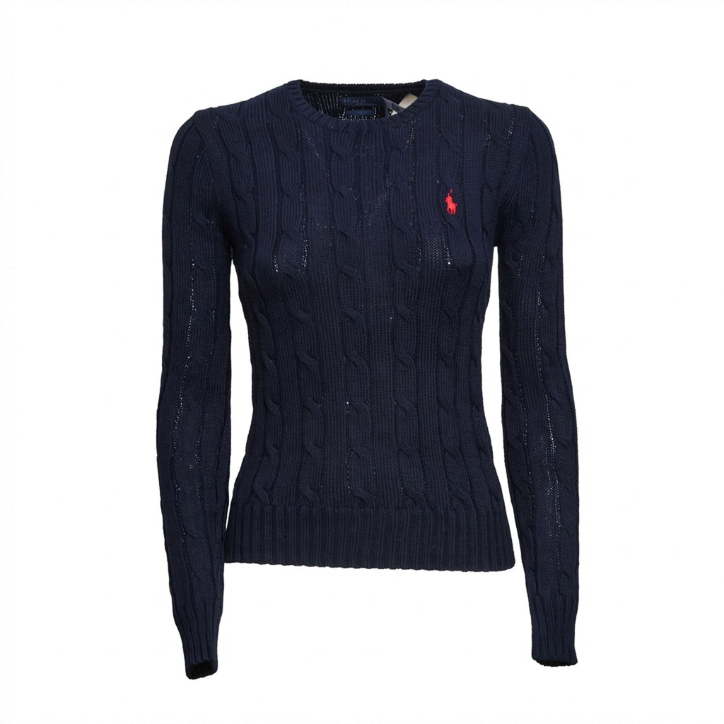 Maglia A Trecce In Pima Cotton