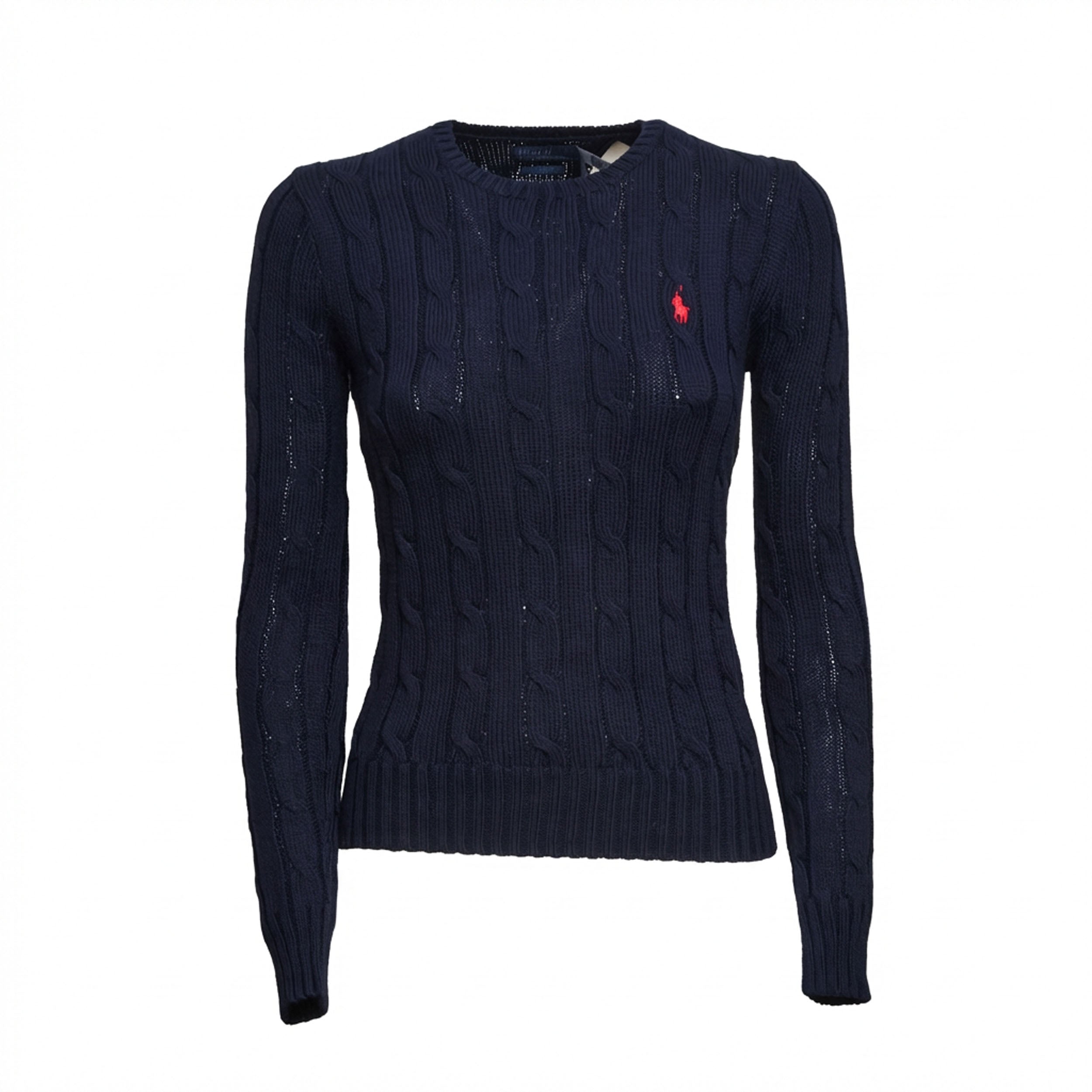 Maglia A Trecce In Pima Cotton