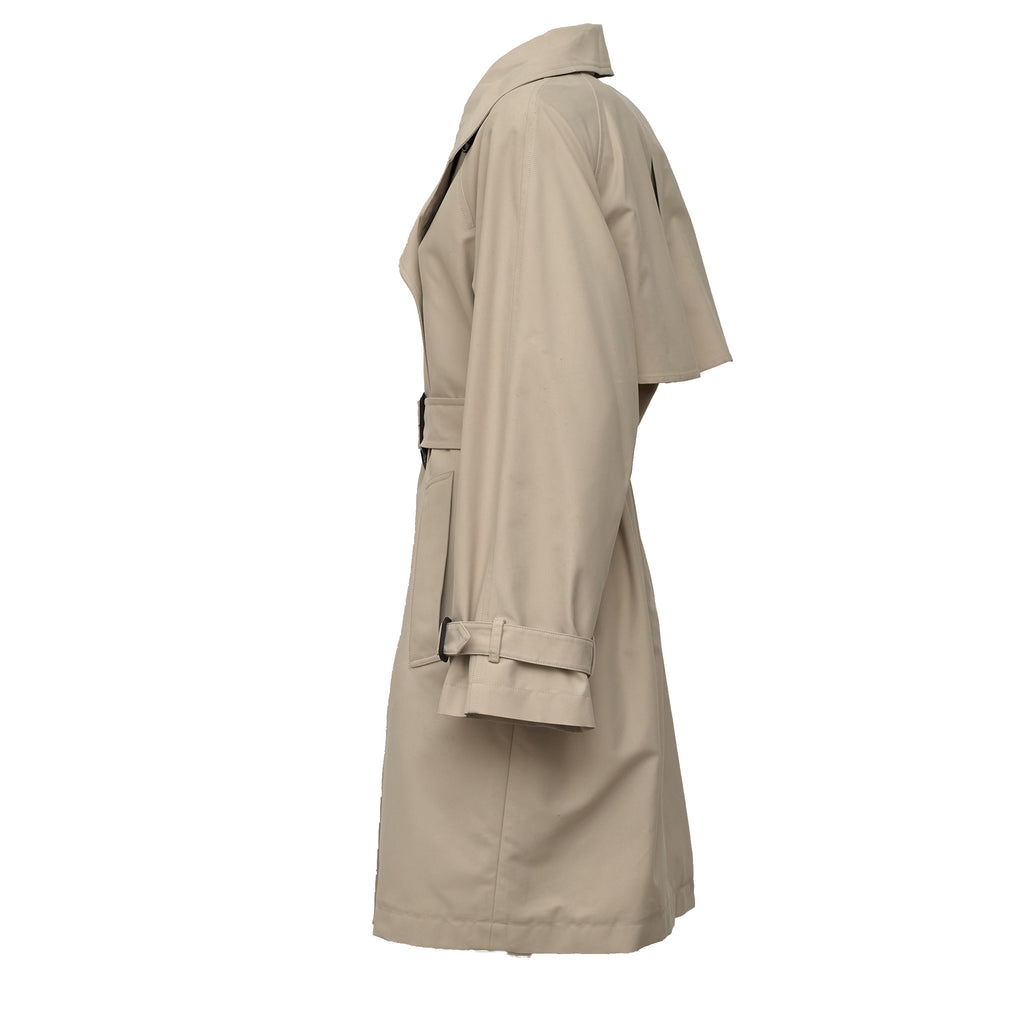 Trench Radioso In Gabardina Antigoccia