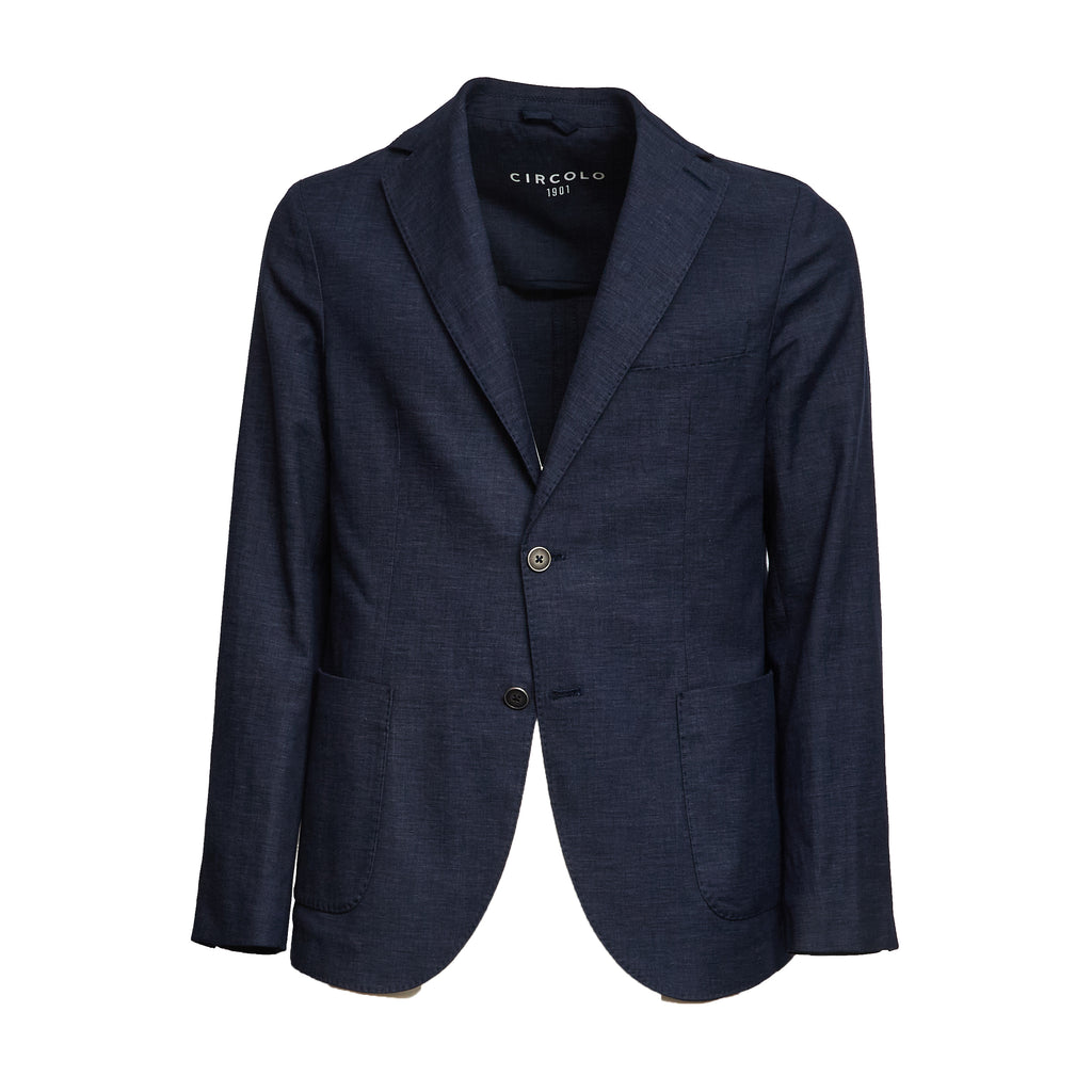 Blazer Monopetto Cotone, Lino