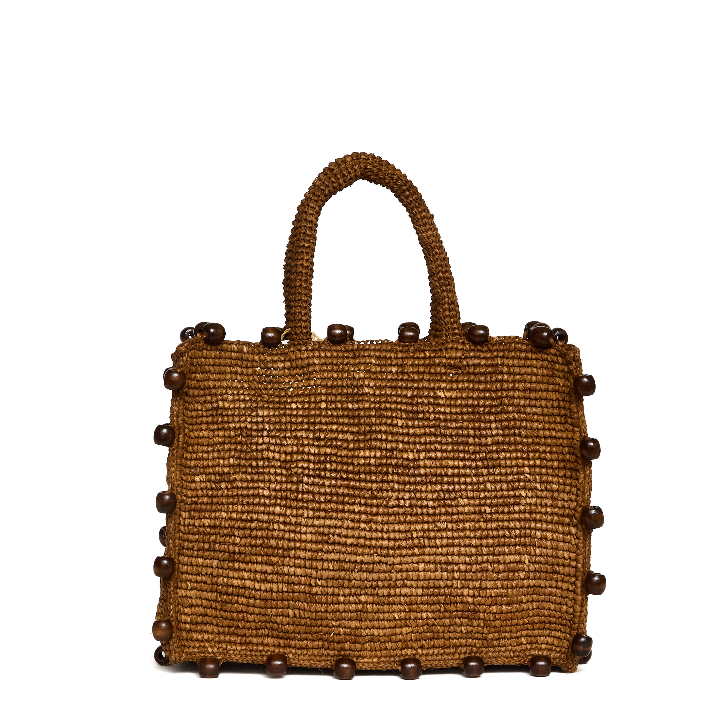 Borsa Colette Raffia Beads