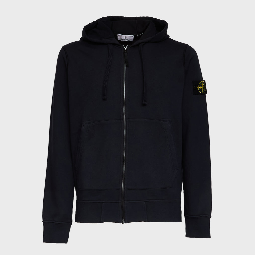 Felpa Con Cappuccio, Zip Organic Cotton Fleece