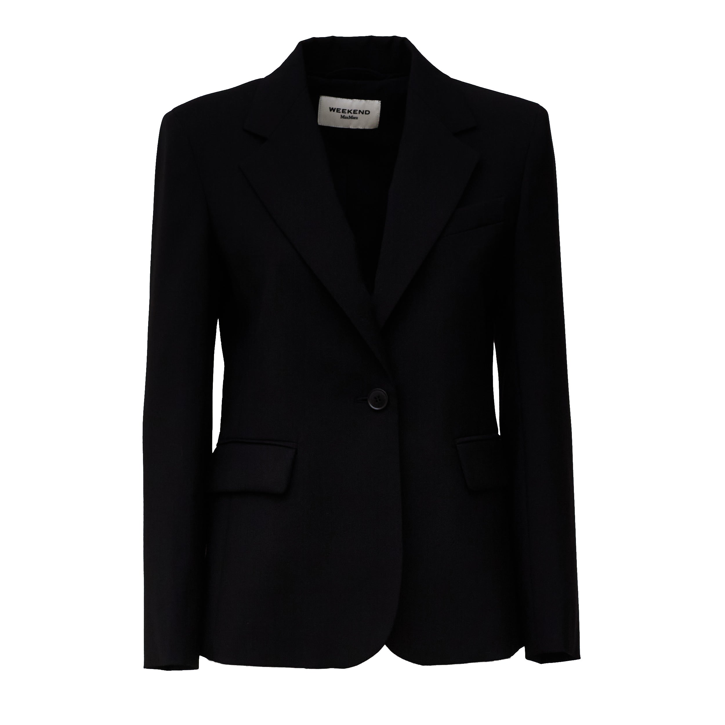 Blazer Lamine In Tela Pura Lana Natural Stretch