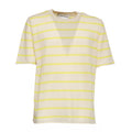 T-Shirt In Misto Lino
