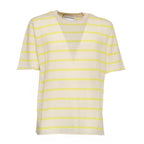 T-Shirt In Misto Lino