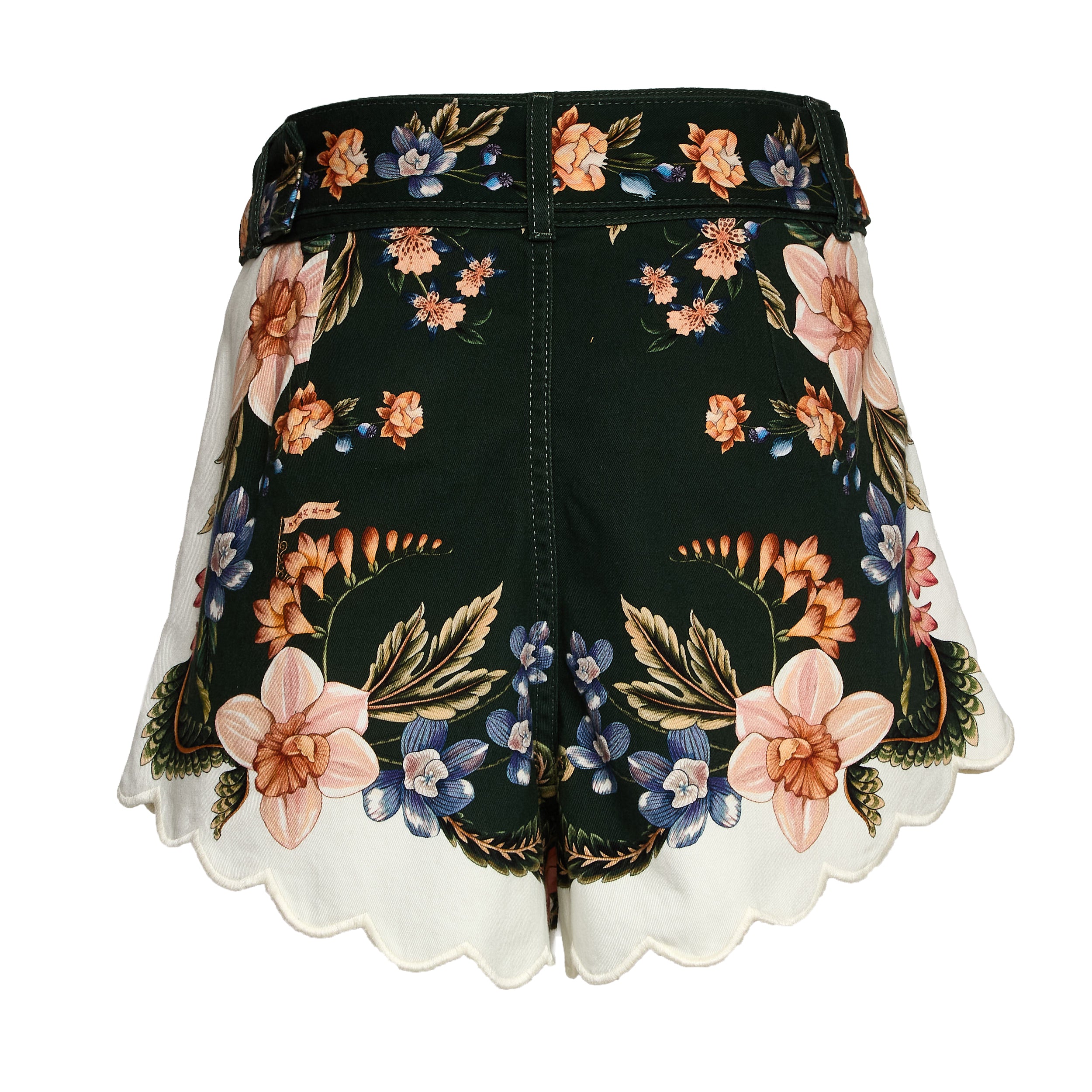 Berry Garden Twill Shorts