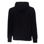 Brushed And Emerized Diagonal Fleece Hooded Logo Sweatshirt