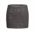 Matilda Beaded Mini Skirt