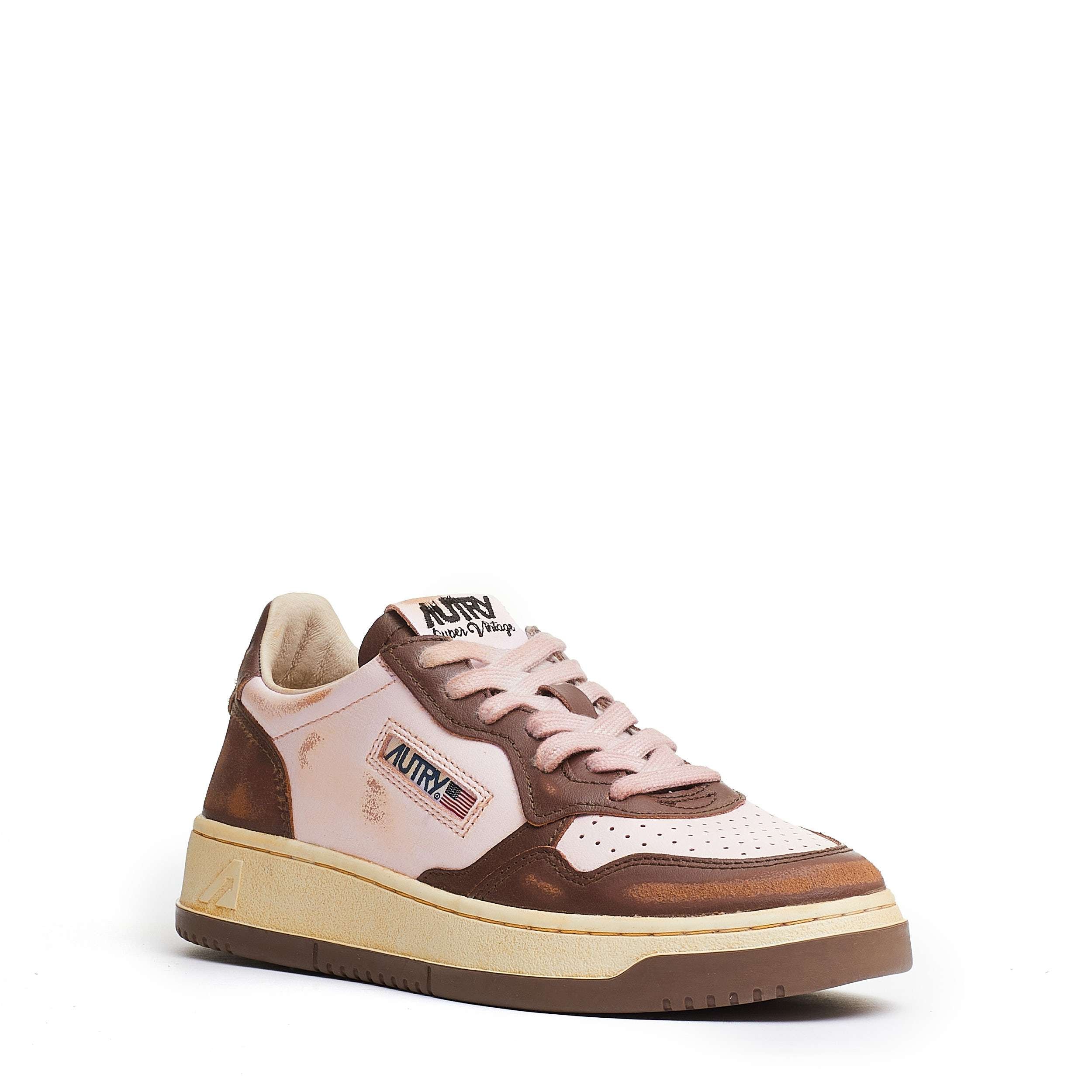 Sneakers Medalist Low Super Vintage In Pelle Multicolor