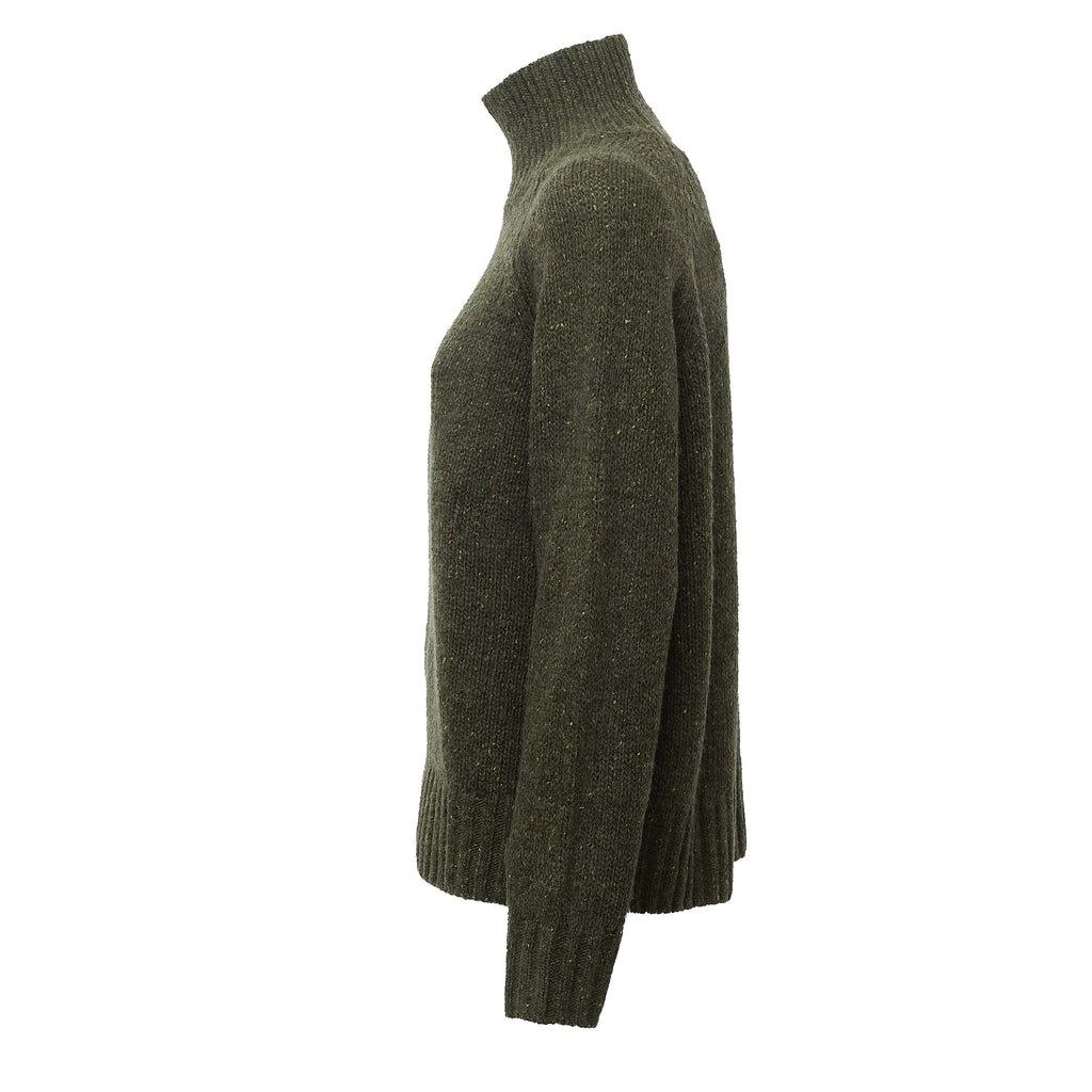 Meghan Donegal Turtle Neck Sweater