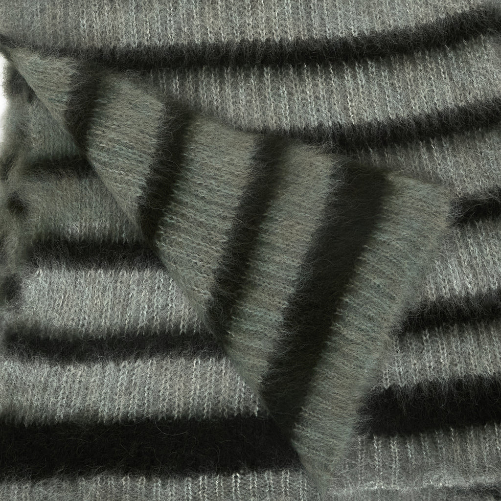 Sciarpa In Lana, Alpaca A Righe