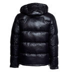 Glossy Insulated Bomber Jacket
