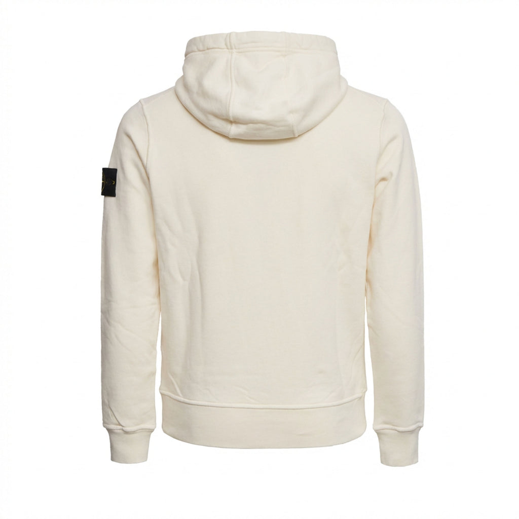 Felpa Con Cappuccio, Zip Organic Cotton Fleece