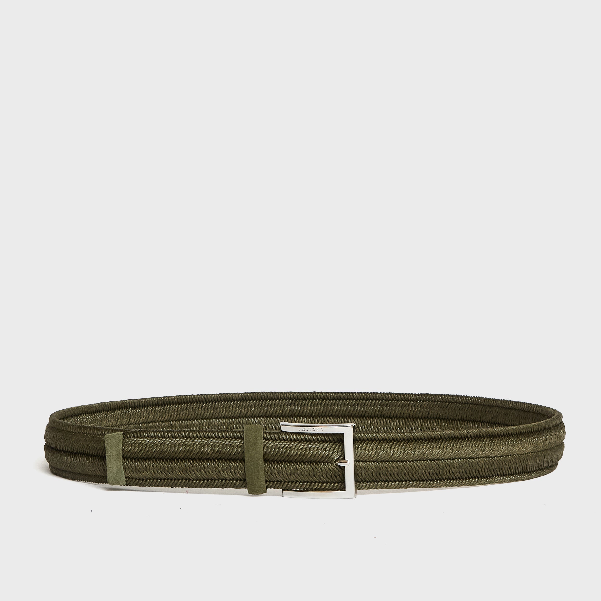 Cintura Elasticizzata Rope Elast In Lino