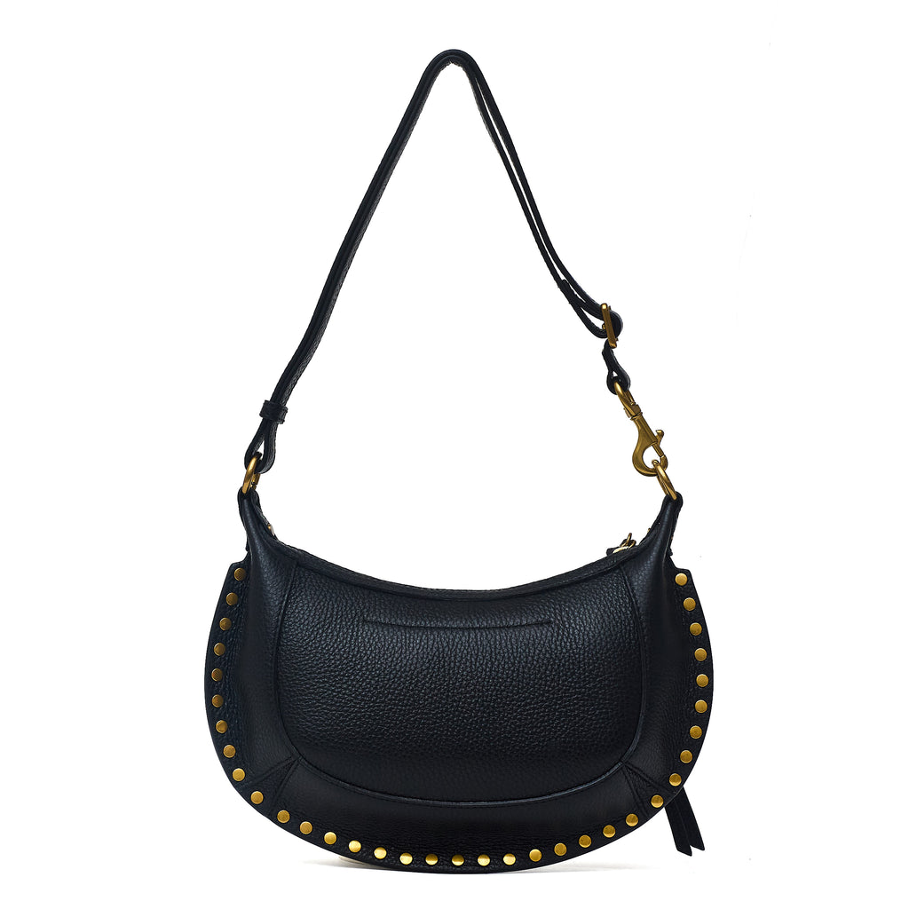 Oskan Moon Grain Leather Shoulder Bag