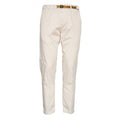 Pantaloni Lunghi In Cotone Satin Con Coulisse