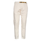 Pantaloni Lunghi In Cotone Satin Con Coulisse