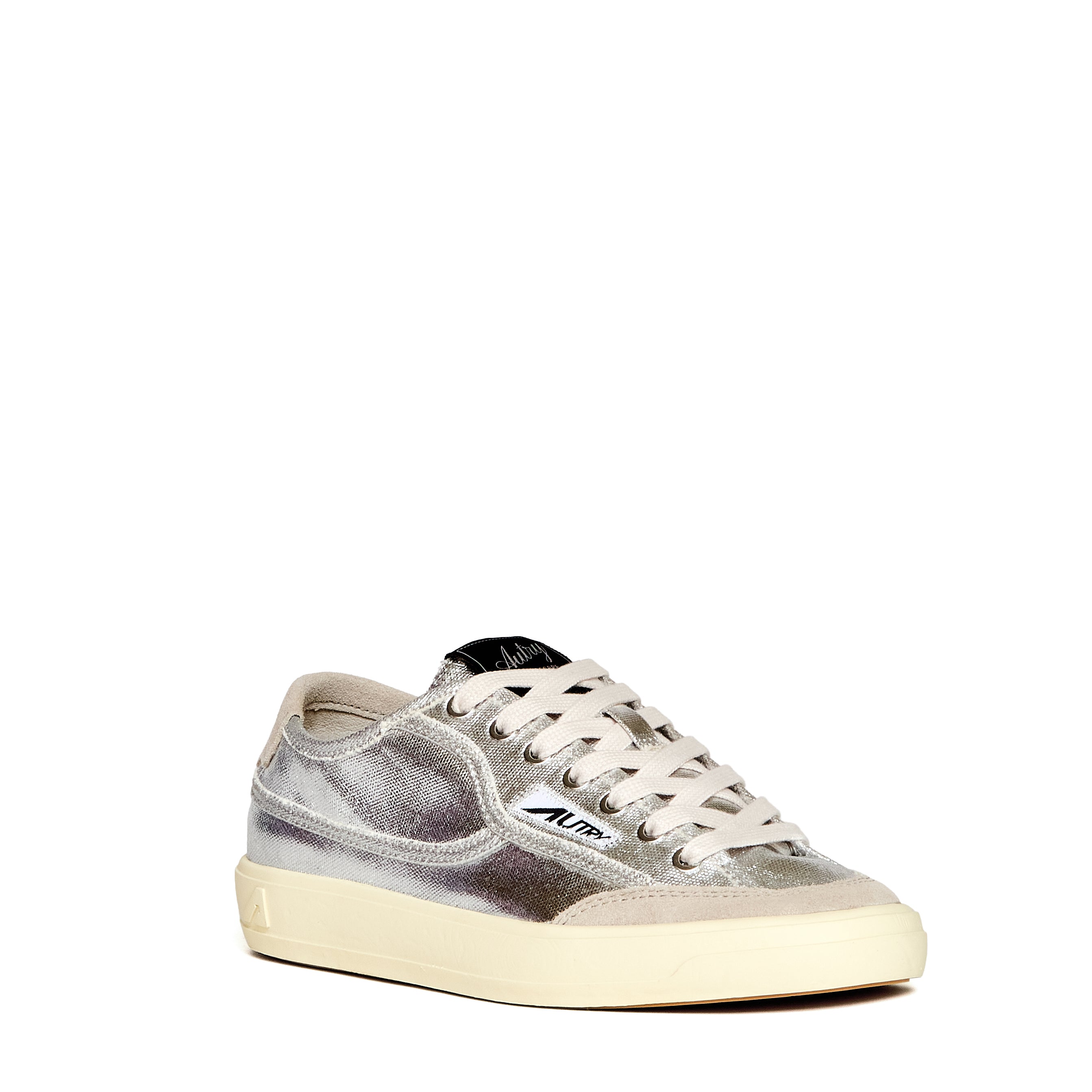 Sneakers Windscape Low In Canvas, Suede Laminato