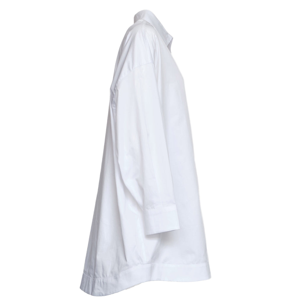 Abito In Gabardina Tinto Filo