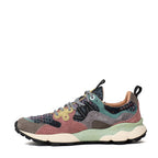 Sneakers Yamano 3 Woman Suede, Fabric Checked