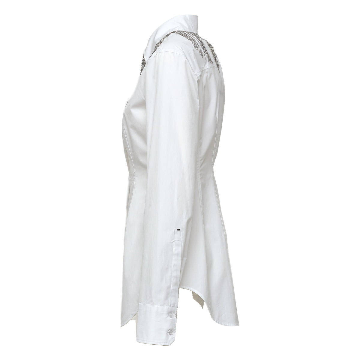 Camicia Pesi In Popeline Di Puro Cotone