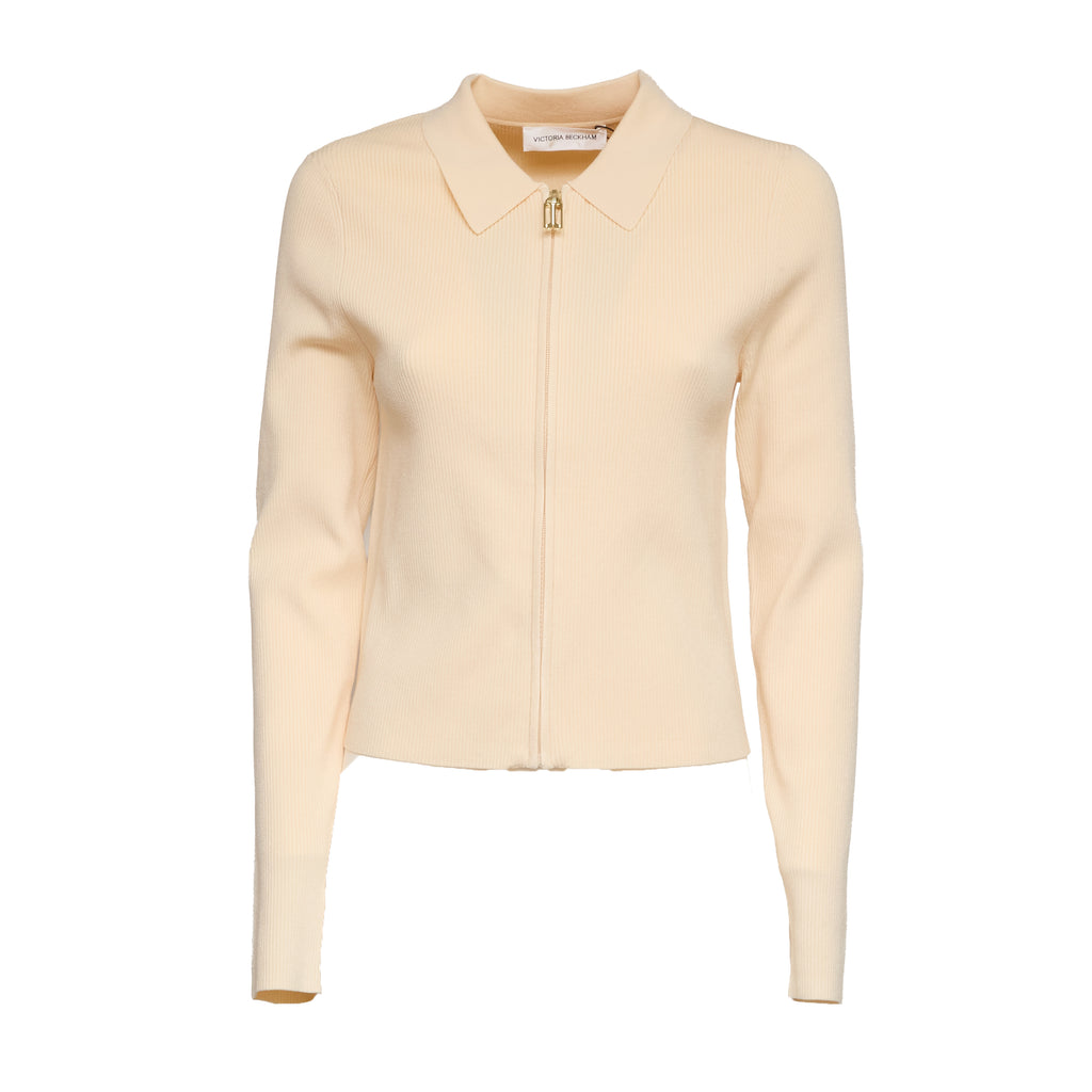 Mila Zipped Polo Top