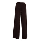 Pantaloni Roma In Tessuto Di Maglia
