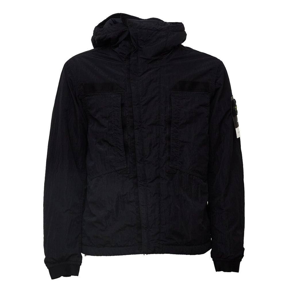 Parka Corto Warp Rib Nylon-Tc