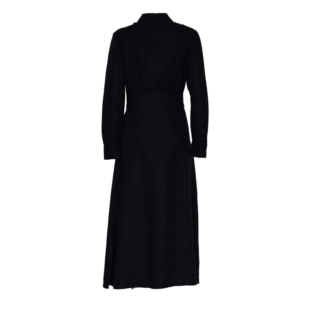 Vscose Linen Chemisier Dress