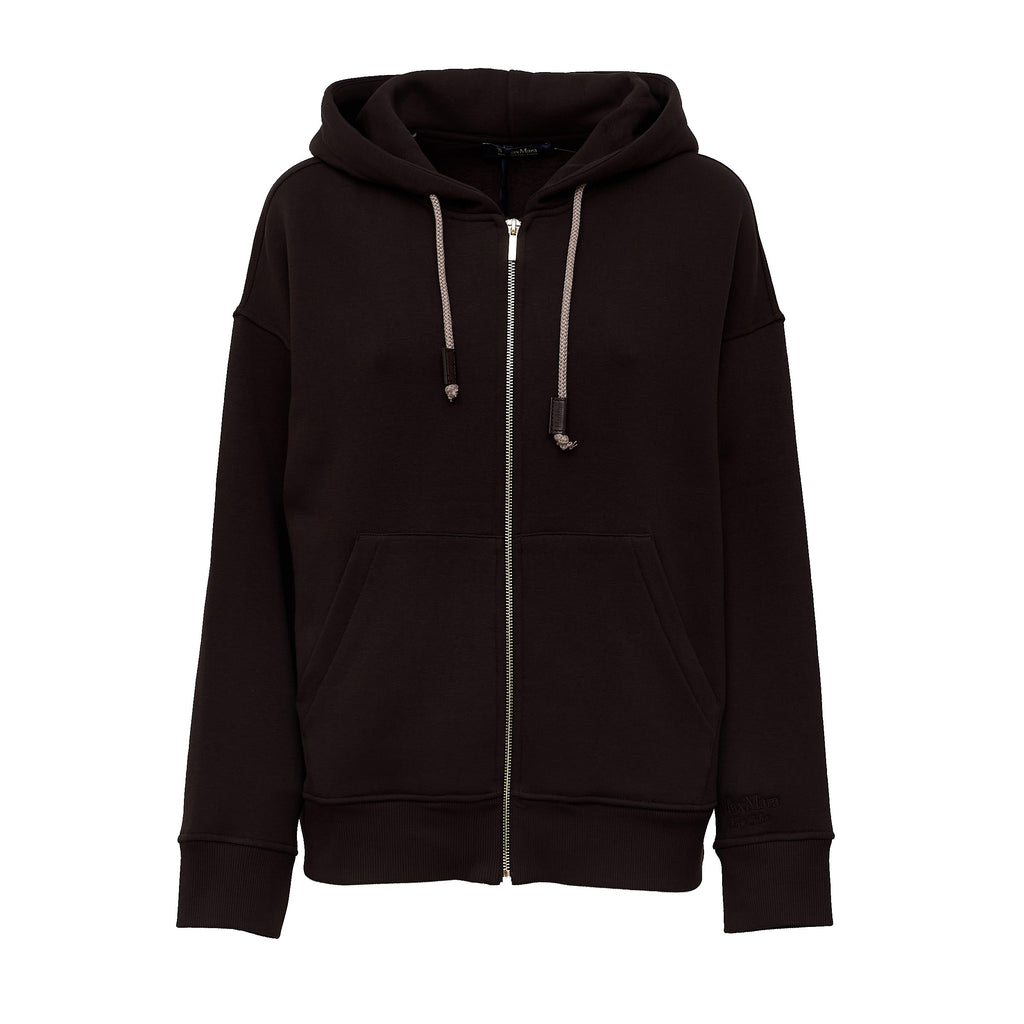 Felpa Gentile Cappuccio, Zip