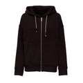 Felpa Gentile Cappuccio, Zip