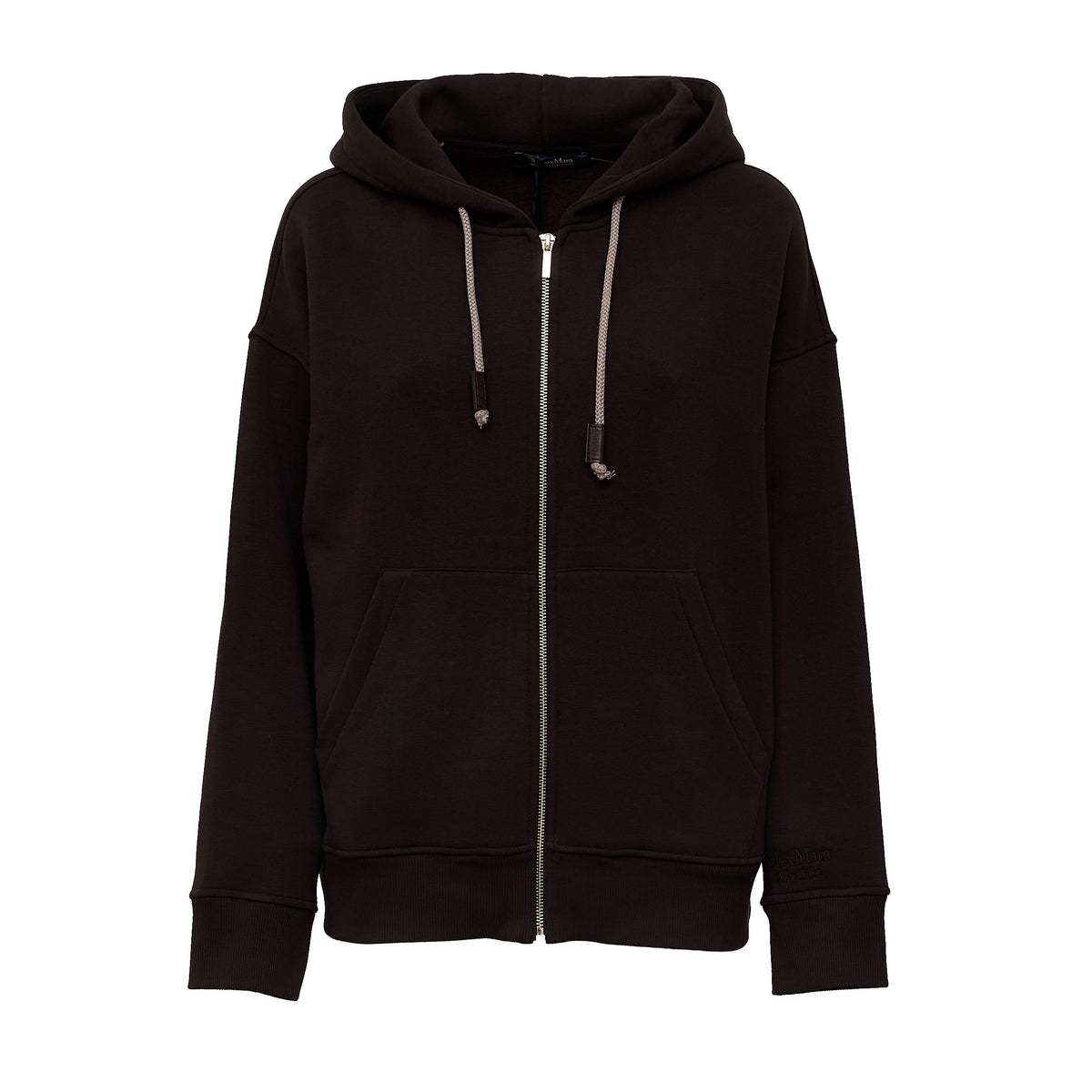 Felpa Gentile Cappuccio, Zip