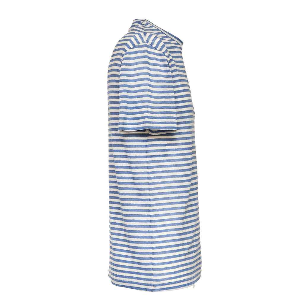 T-Shirt Dover Stripes Cotone, Lino