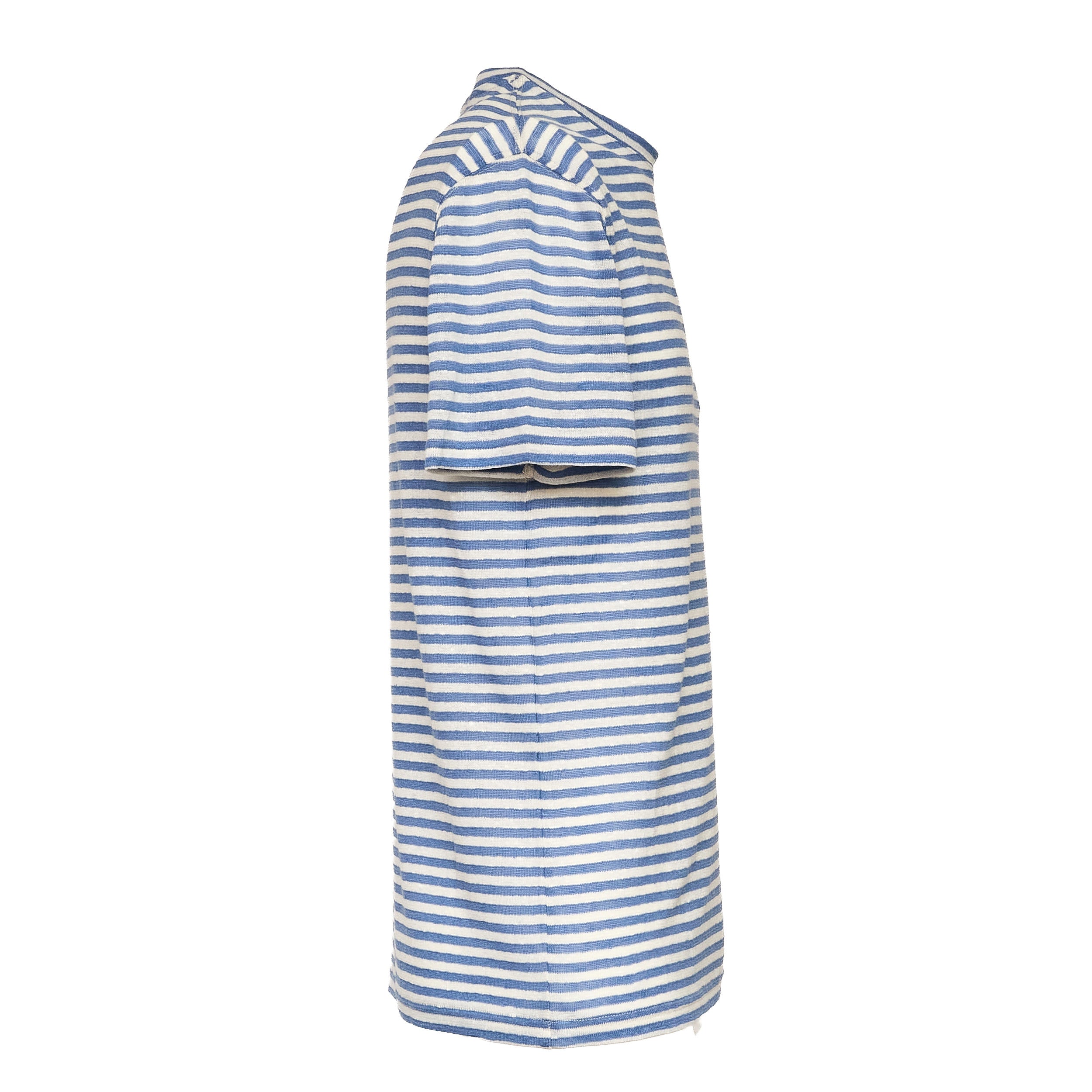 T-Shirt Dover Stripes Cotone, Lino