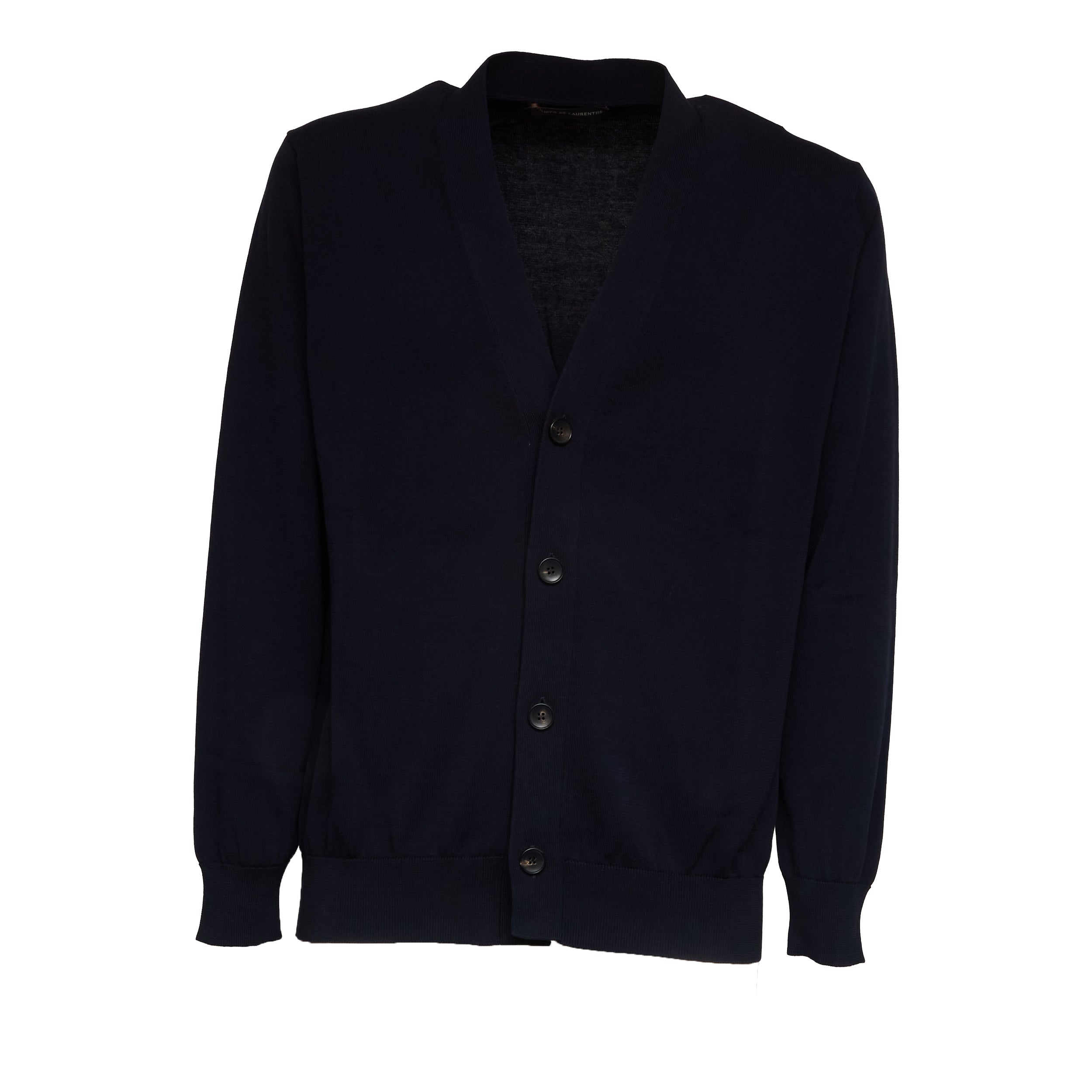 Cardigan In Crêpe Di Cotone