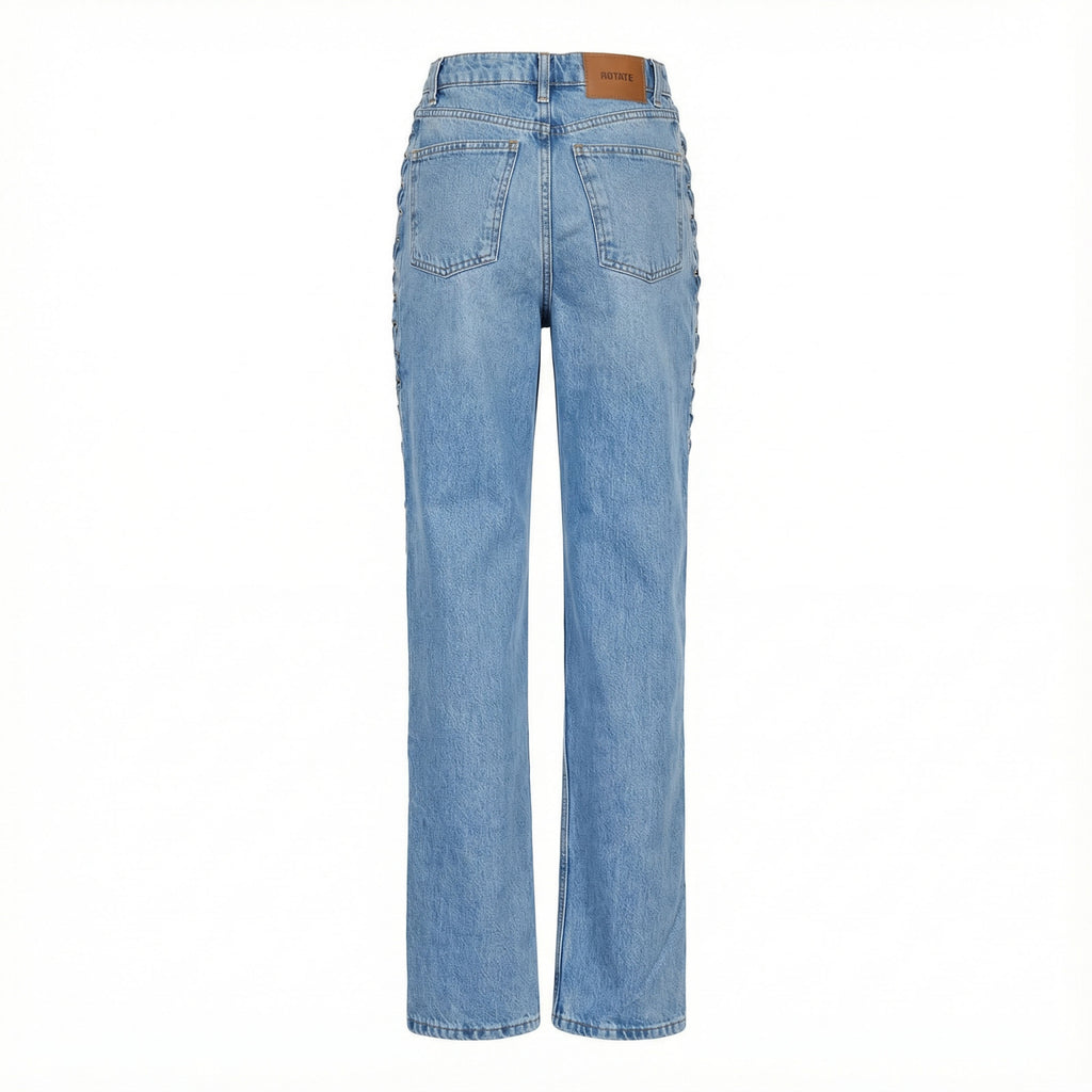 Totama Twisted Lacing Jeans