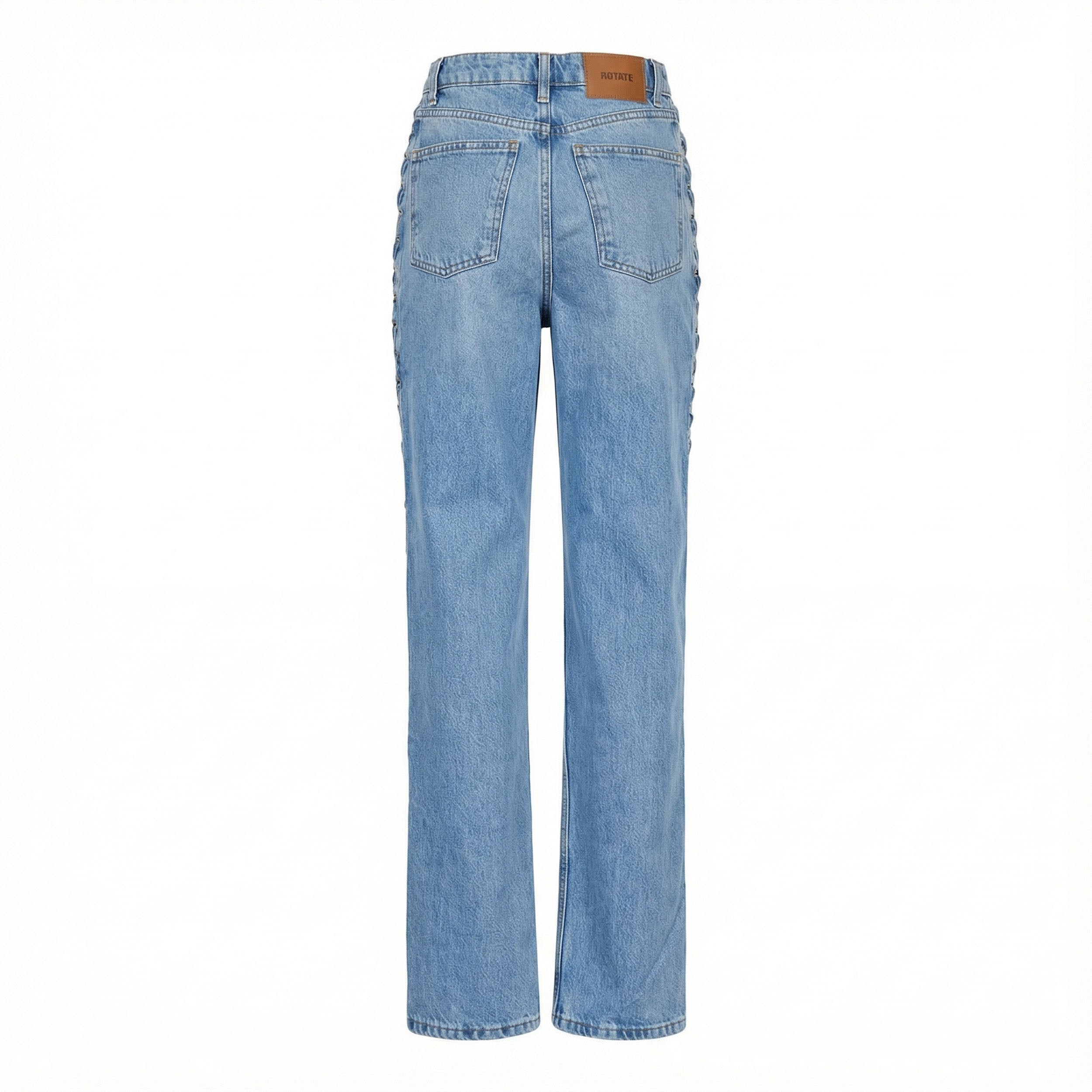 Totama Twisted Lacing Jeans