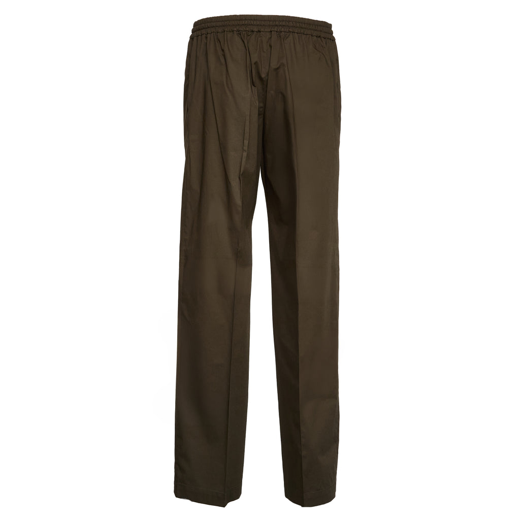 Easy Pant In Popeline Di Cotone Stretch