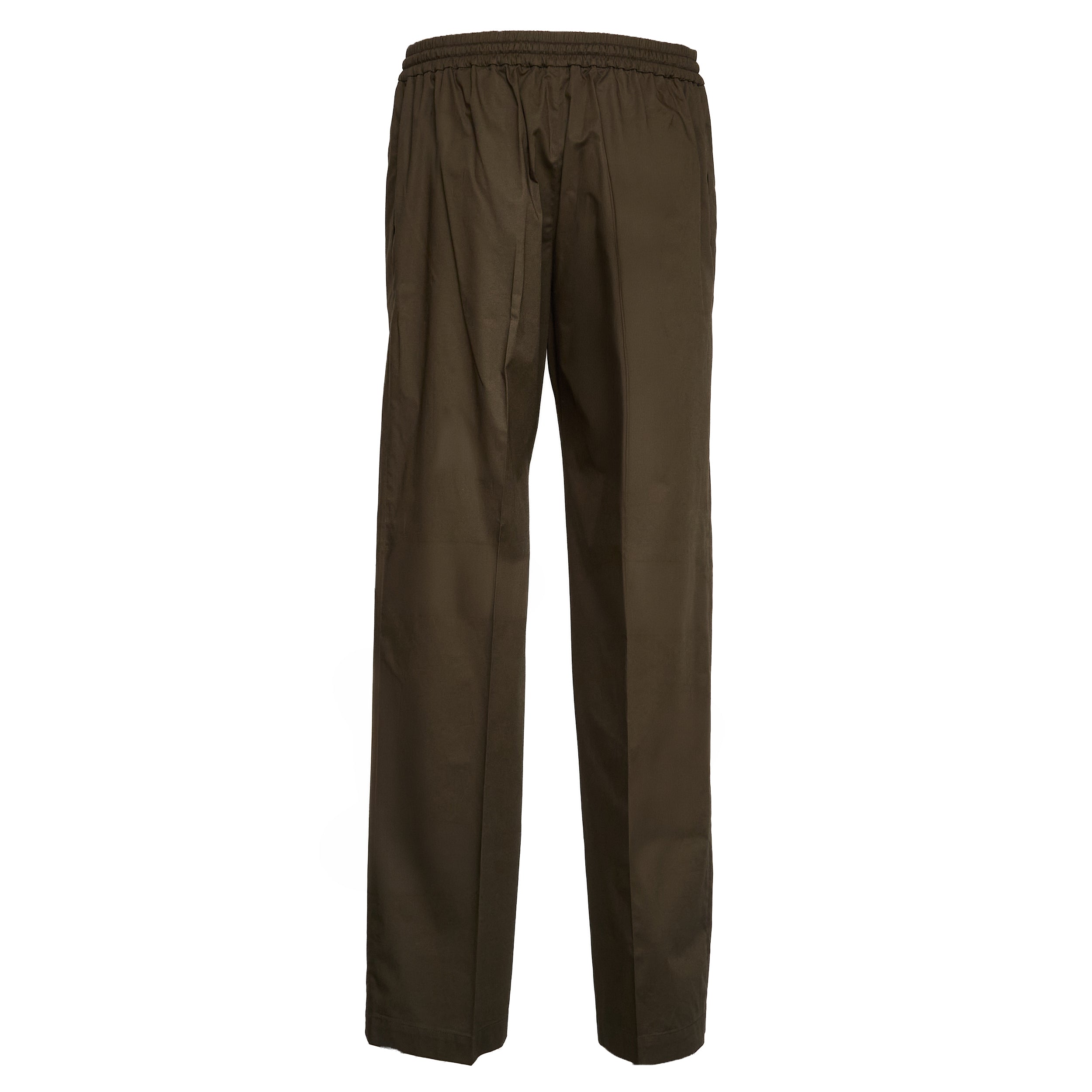 Easy Pant In Popeline Di Cotone Stretch