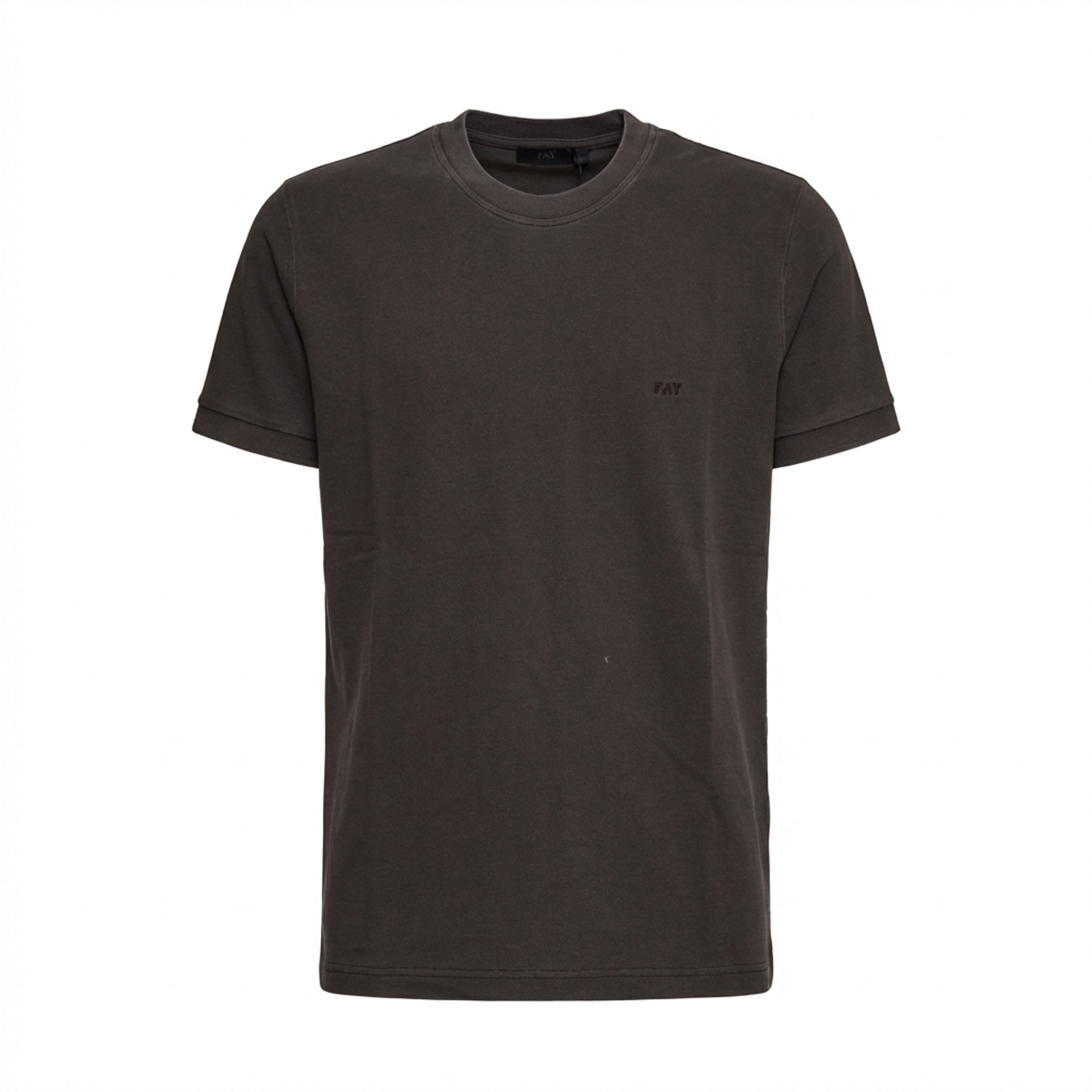 T-Shirt Piquet Tinta In Capo