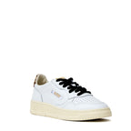 Sneaker Medalist Low In Pelle, Swool, Pony Bianco, Leopard